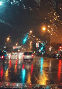 rain driving